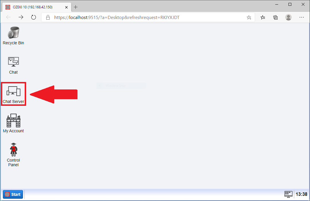 open chat server