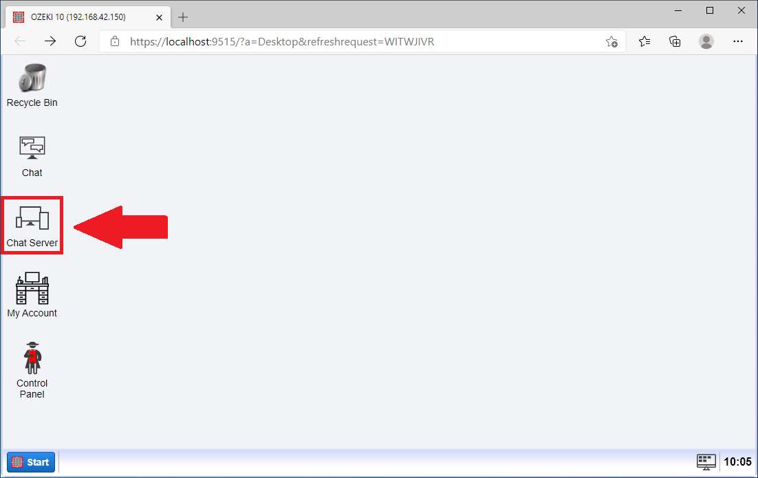 open chat server