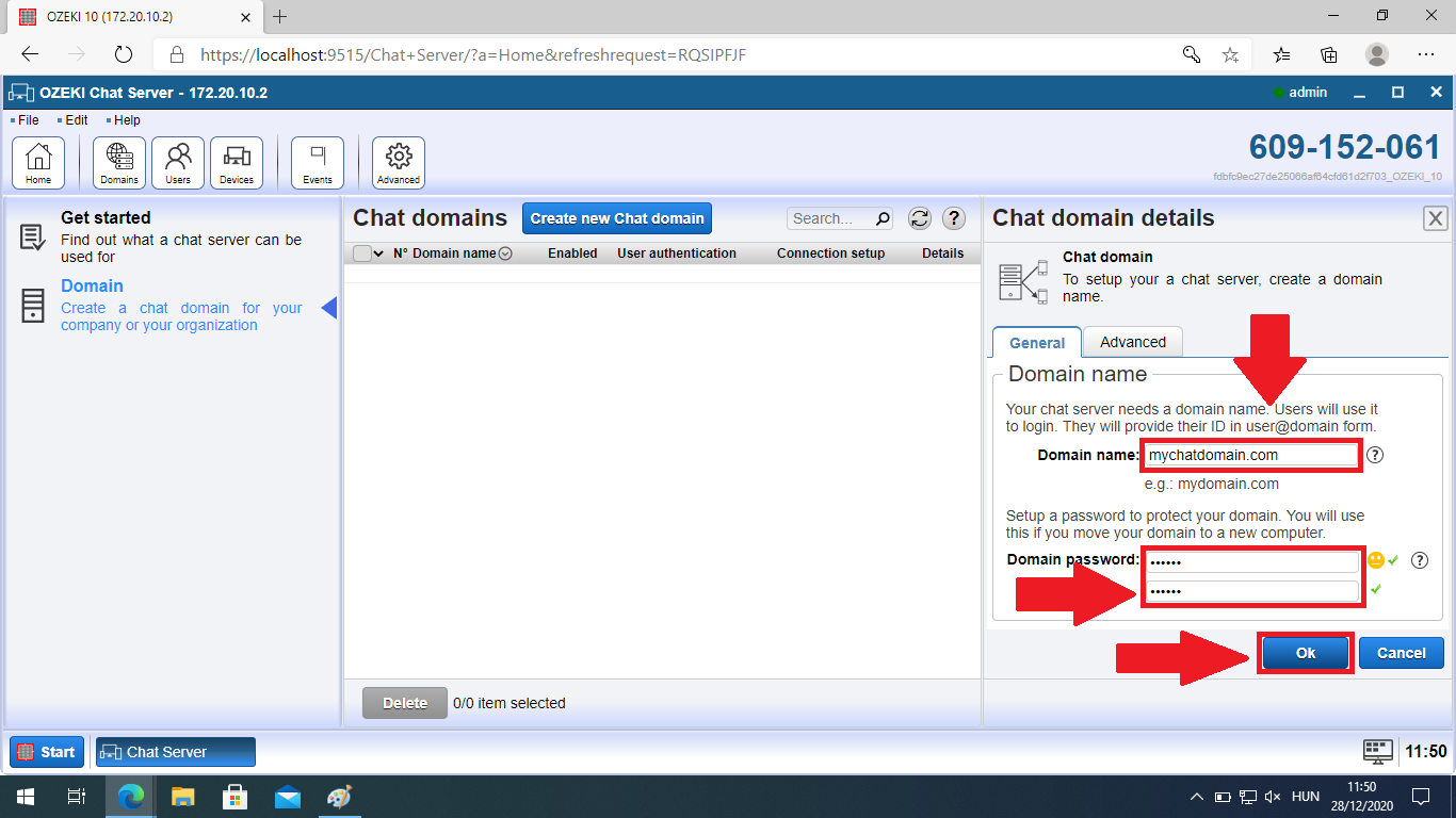 create chat server
