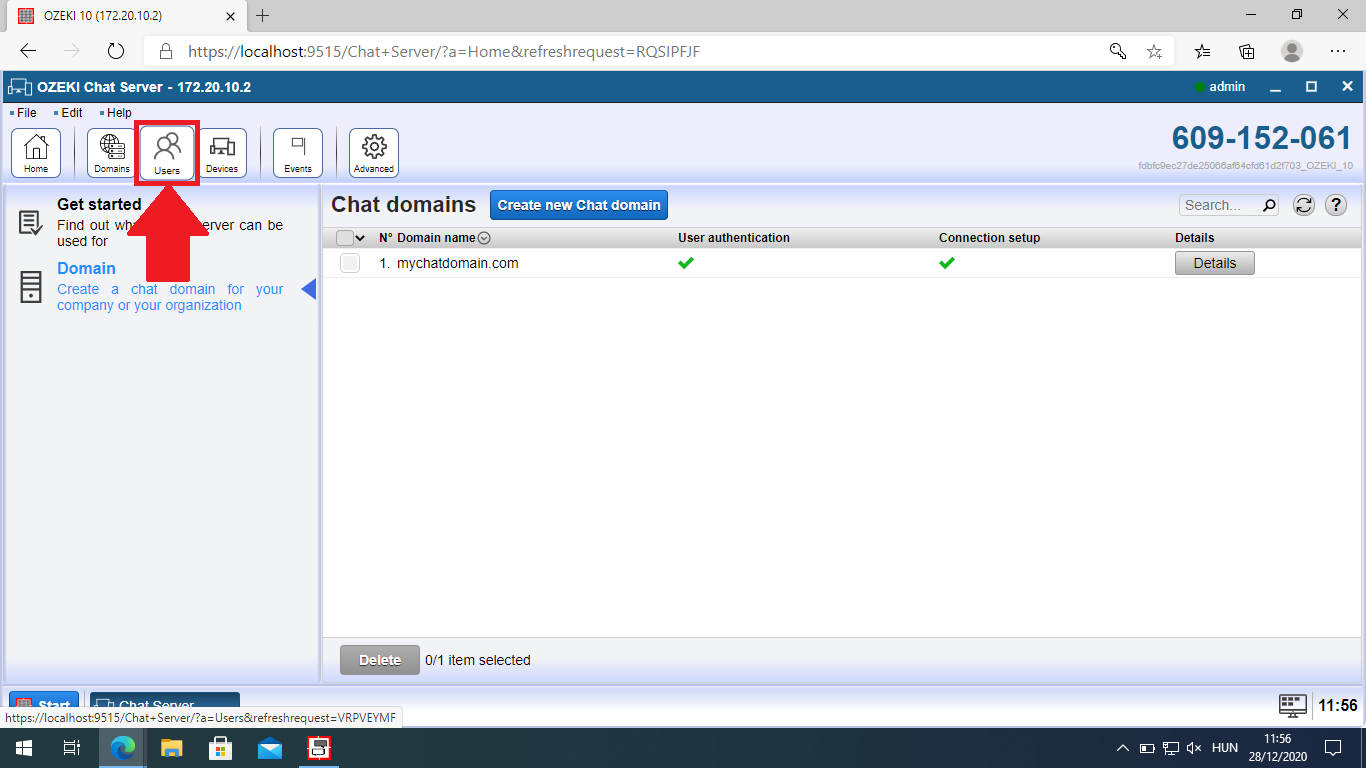 create new user